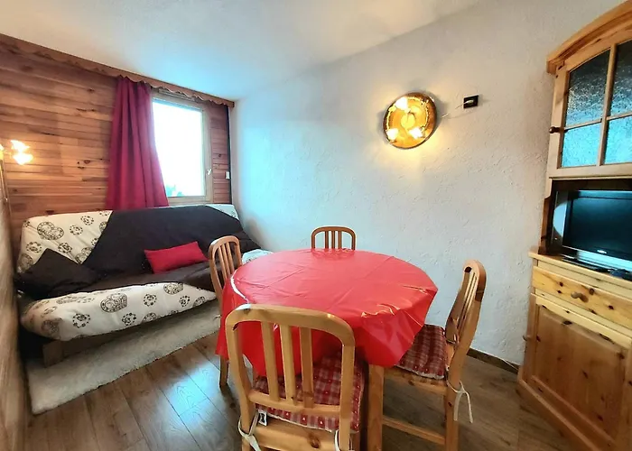 Appartement Divisible 4 Pers Au Pied Des Pistes A Plagne Villages - Fr-1-351-158 *